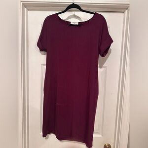 Zanana Dress Purple. size: Small. barely worn